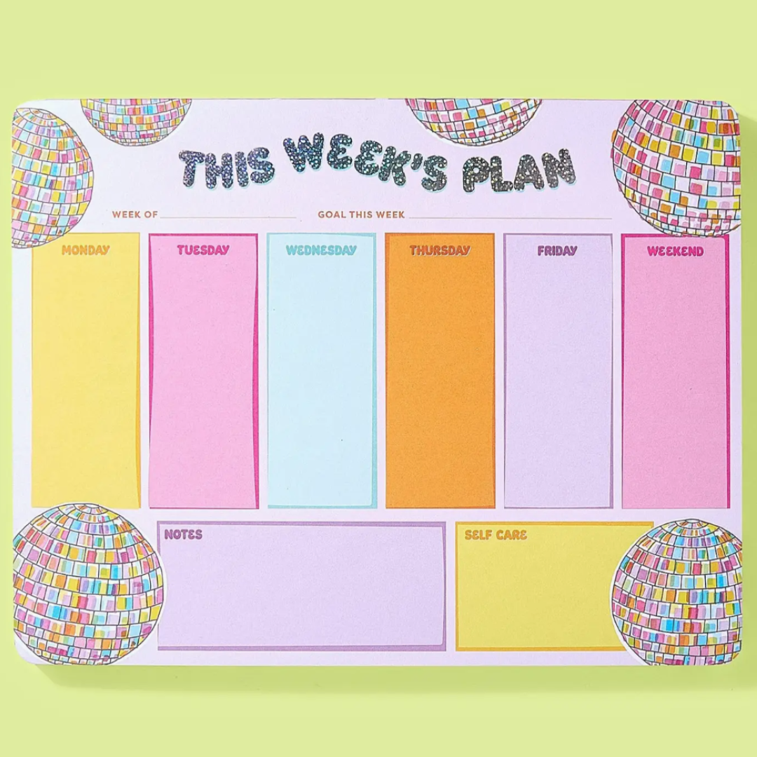 Disco Weekly Planner List