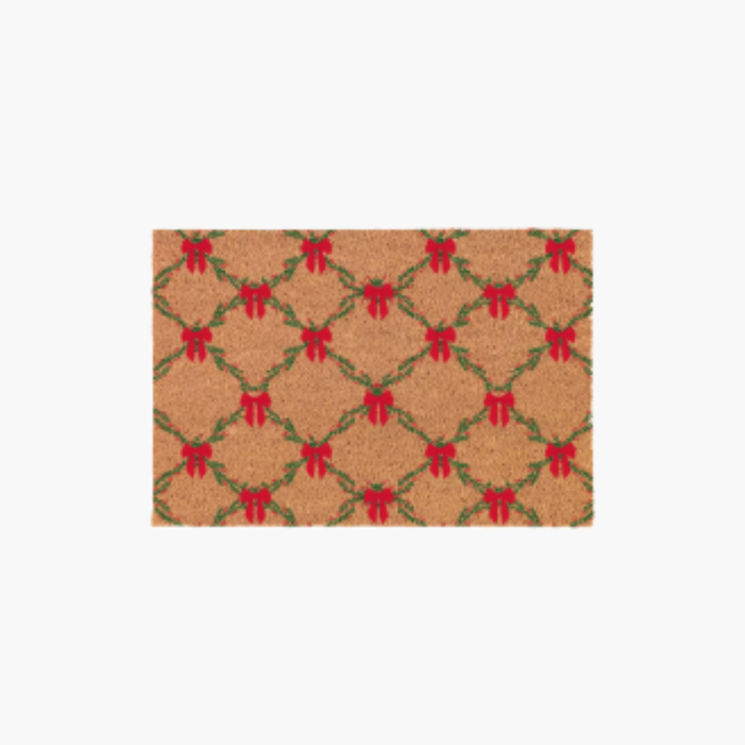 Holiday Trellis Door Mat