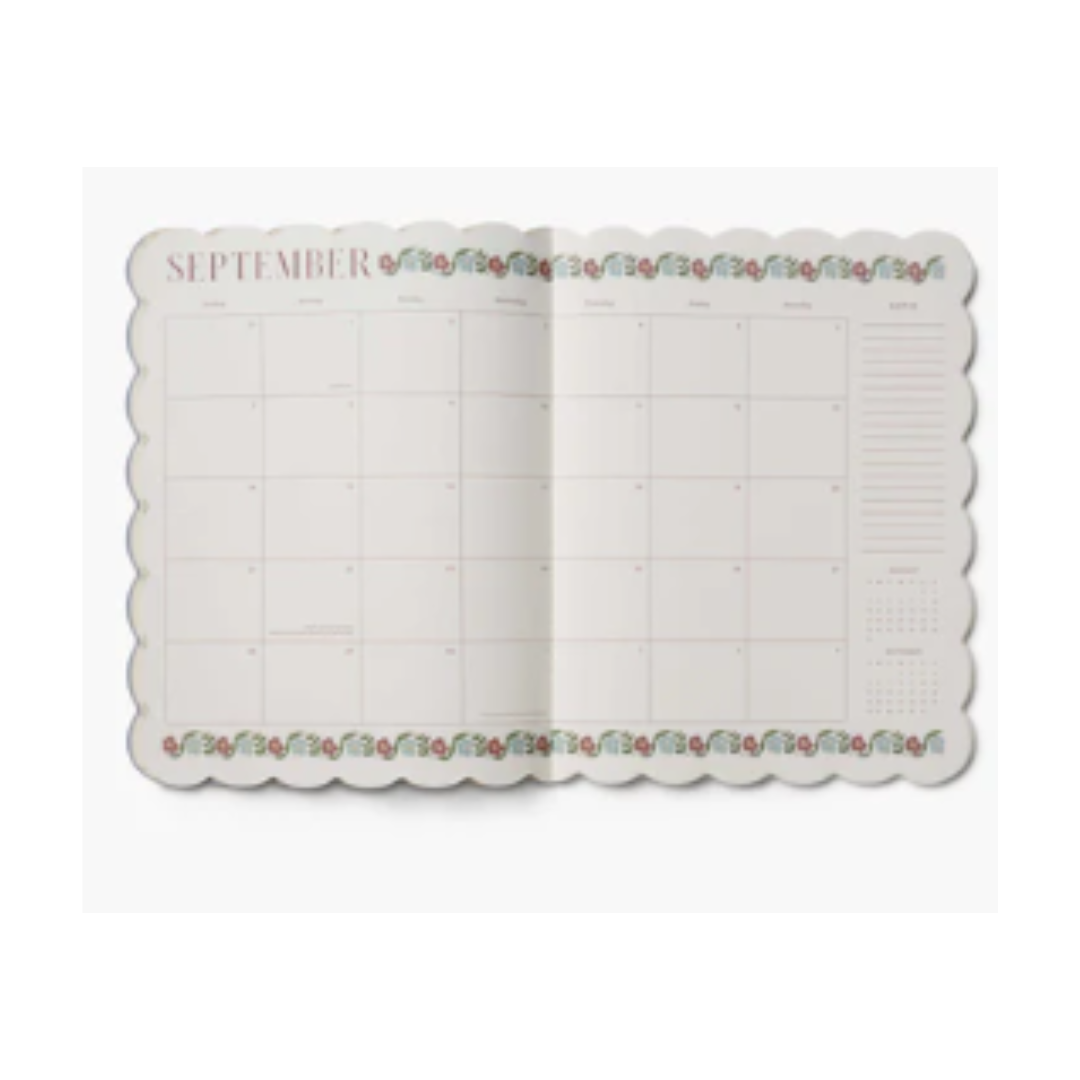 2025-2026 12-Month Academic Notebook