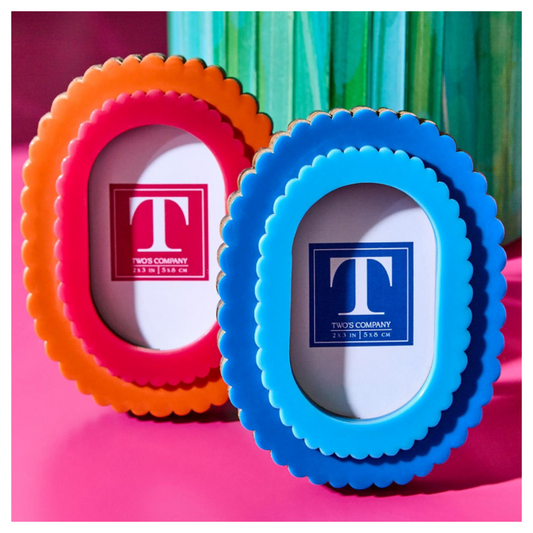 Double Scalloped Edge 2x3 Photo Frame