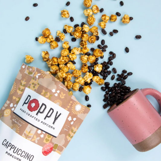 Cappuccino Poppy Popcorn