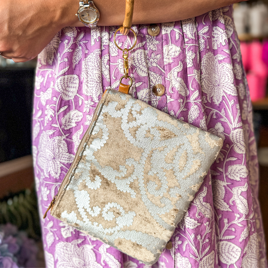 Violet Wristlet