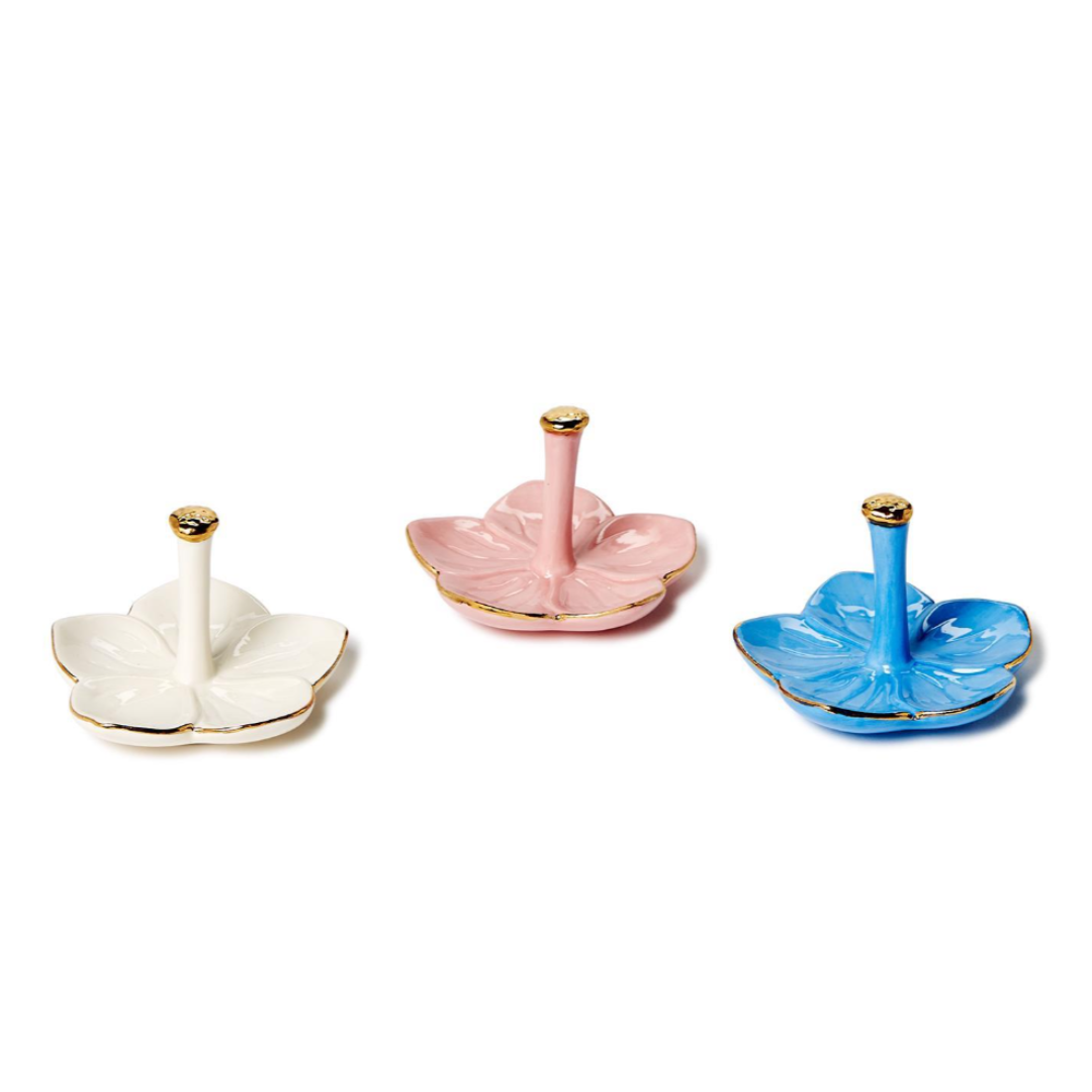 Flower Haven Ceramic Ring Holder