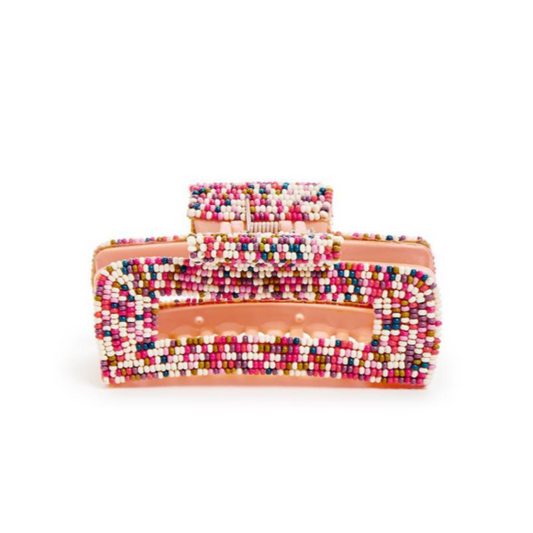 Beaded Claw Clip