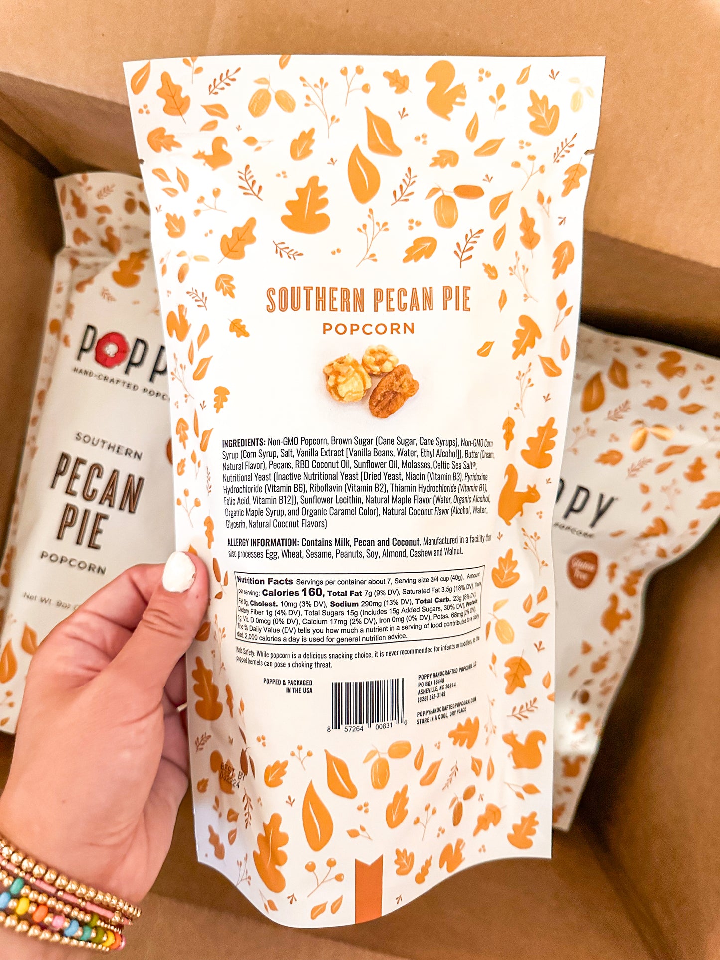 Southern Pecan Pie Popcorn