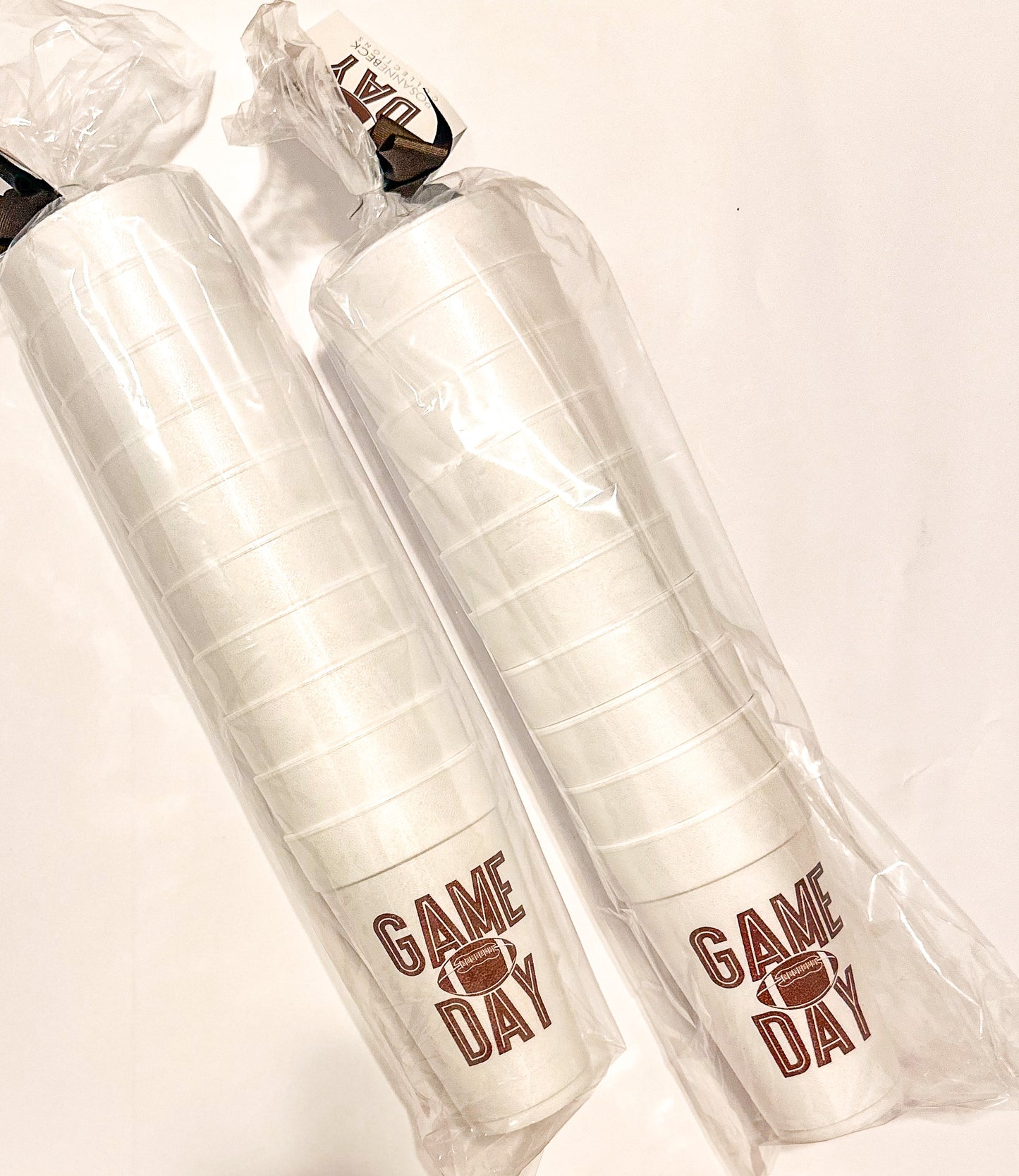 Game Day Styrofoam Cup Sleeve