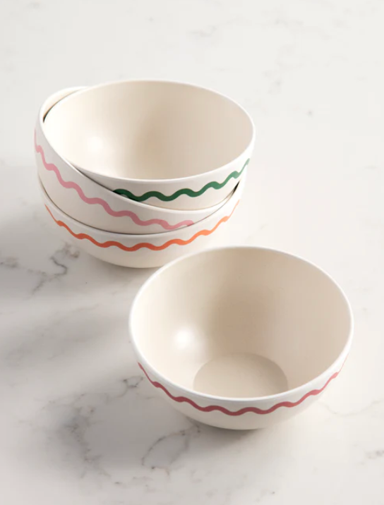 Primavera Set of 4 Bowls