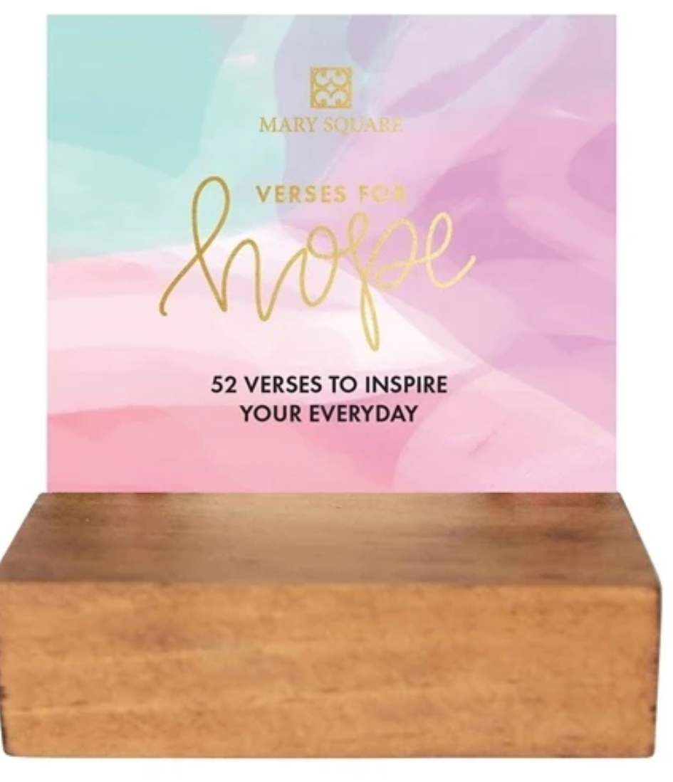 Scripture for Hope Inspiration Block Desk Card