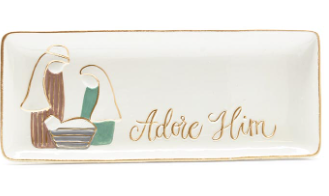 Adore Him Ceramic Tray