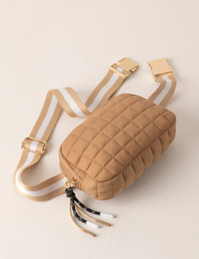 Ezra Belt Bag, Tan
