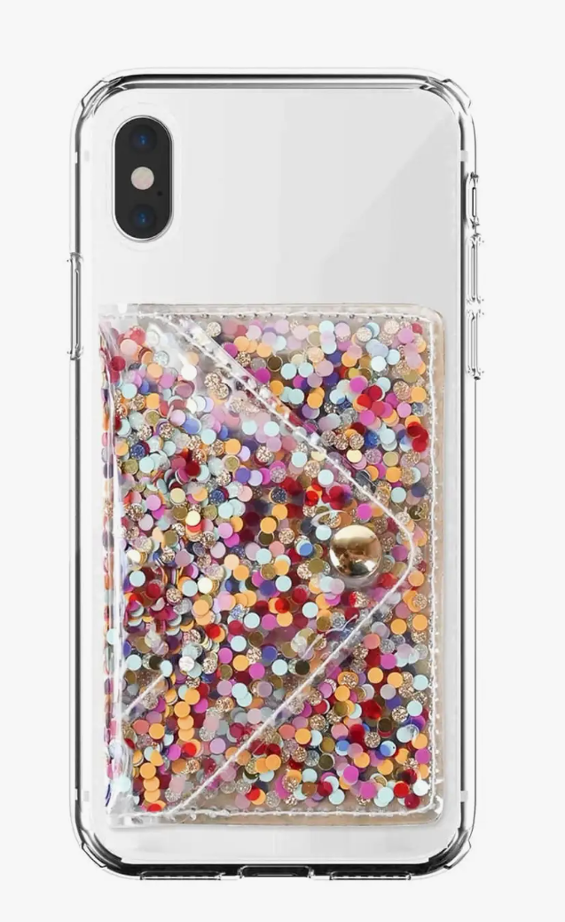 Celebrate Confetti Phone Wallet