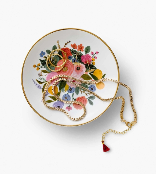 Garden Party Bouquet Ring Dish