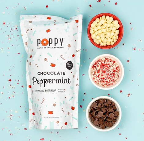 Chocolate Peppermint Popcorn