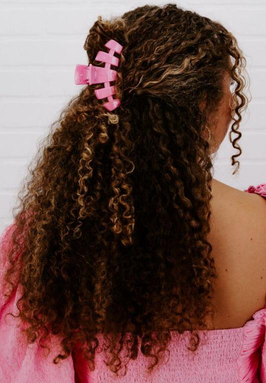 Teleties Peonies Please Hair Clip