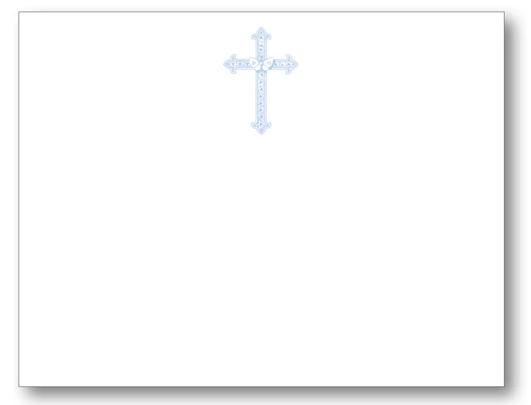 Butterfly Cross Flat Card w/ Envelope