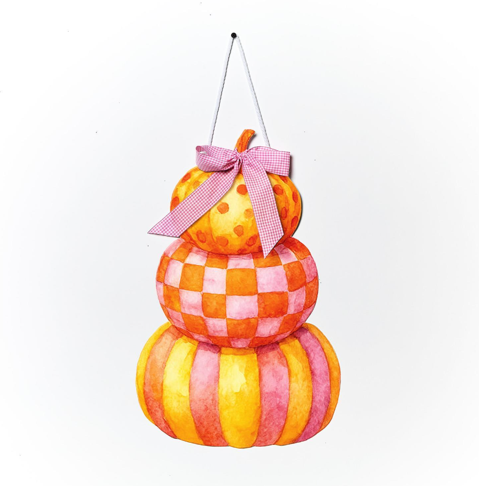 Pumpkins Door / Wall Hanger