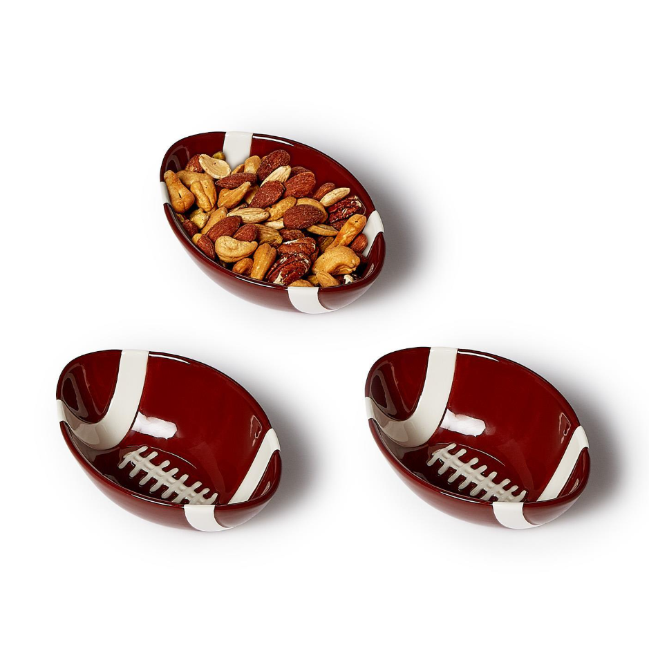 Football Tidbit Bowls