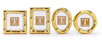 Gold Faux Bamboo Photo Frame