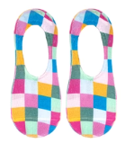 Color Craze No Show Socks