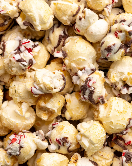 Peppermint Bark Popcorn