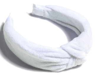 Terry Cloth Knotted Headband