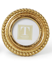 Beaded Texture Gold Photo Frames