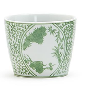 Hand-painted Porcelain Mini Cachepots
