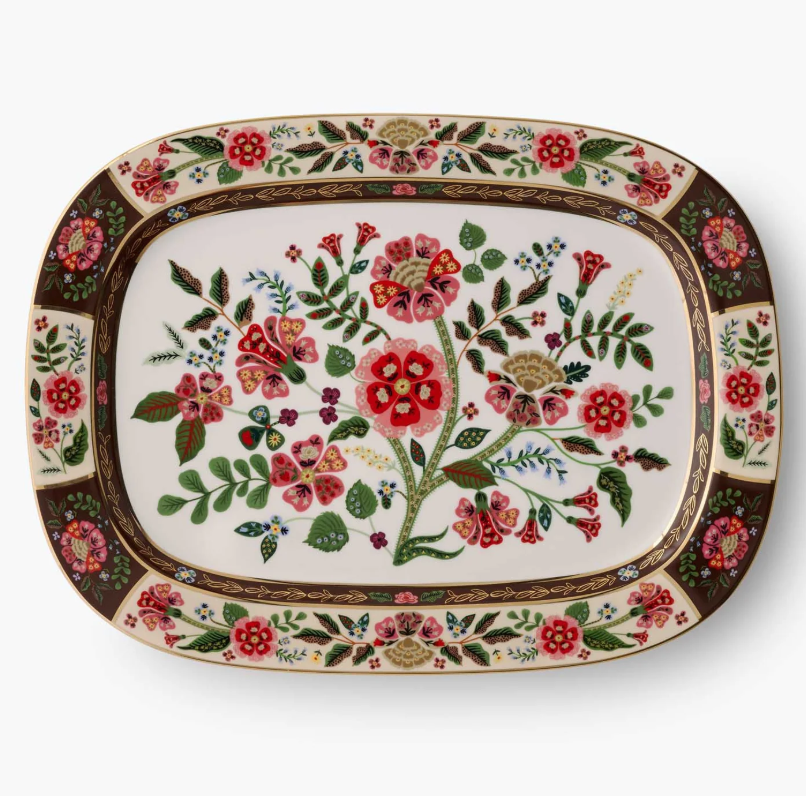 Large Porcelain Serving Platter