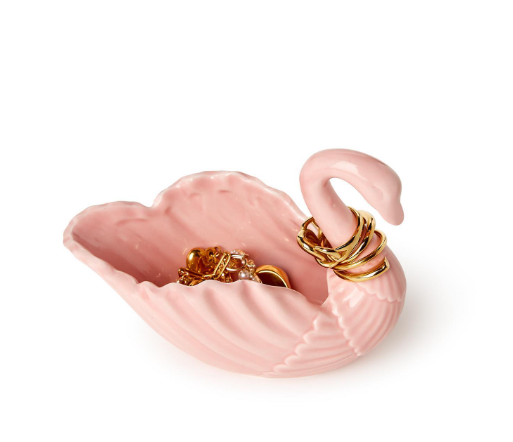 Swan Shape Ring Holder and Trinket Bowl