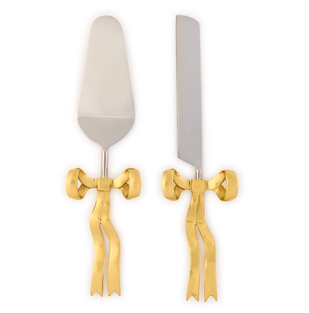 Bow Appetit 2 Pc Cake Server Set in Gift Box