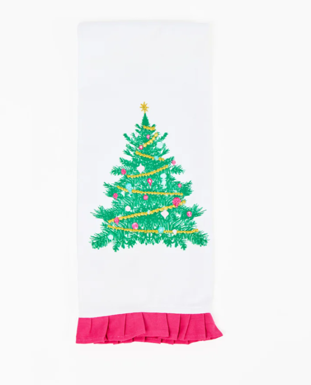 Whimsical Tree Tea Towel