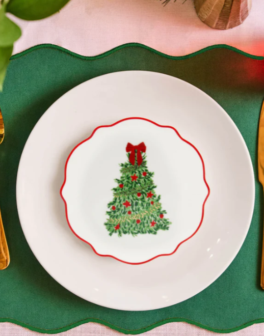 Traditional Tree Appetizer Plate
