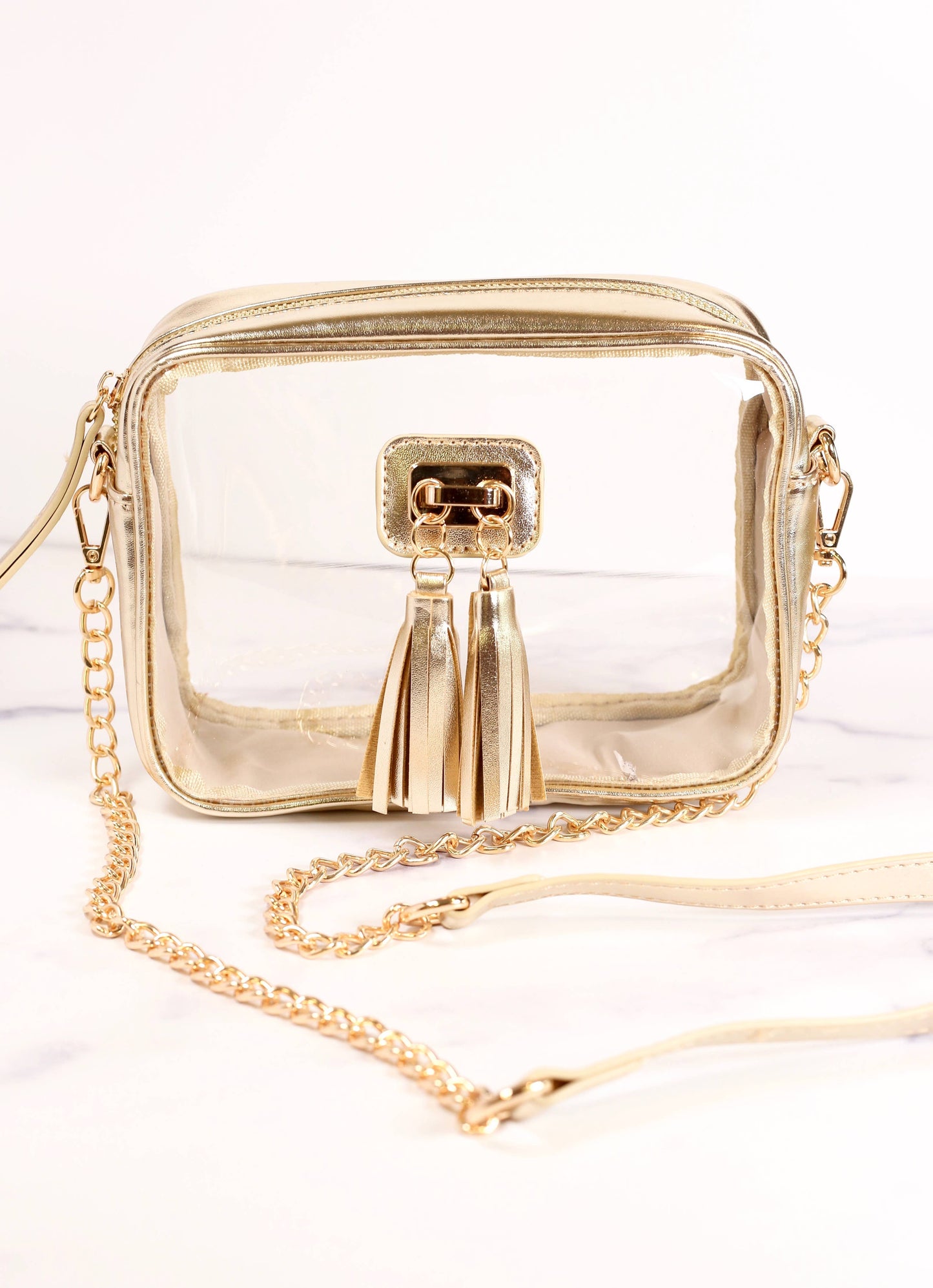 Addison Clear Crossbody