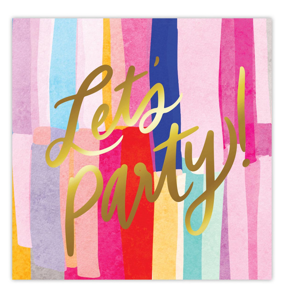 Let's Party - Beverage Napkins