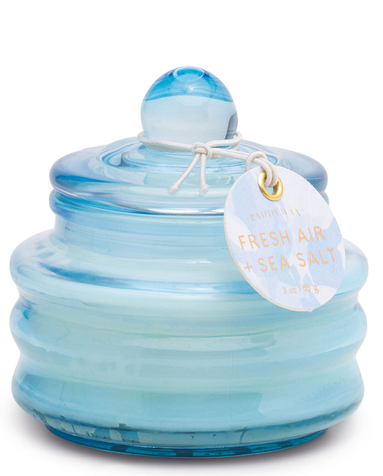 Beam 3 oz Sky Blue Glass with Lid