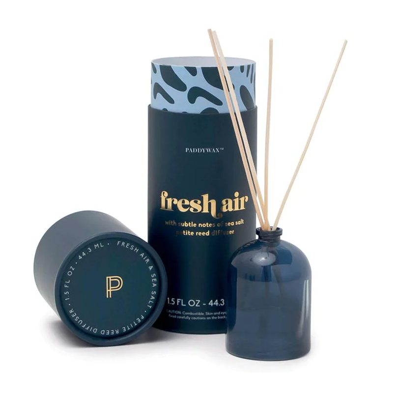 Petite Fresh Navy Glass Diffuser
