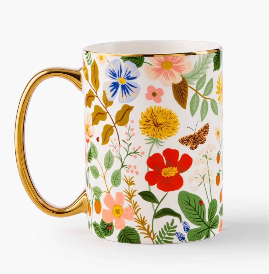 Strawberry Fields Porcelain Mug