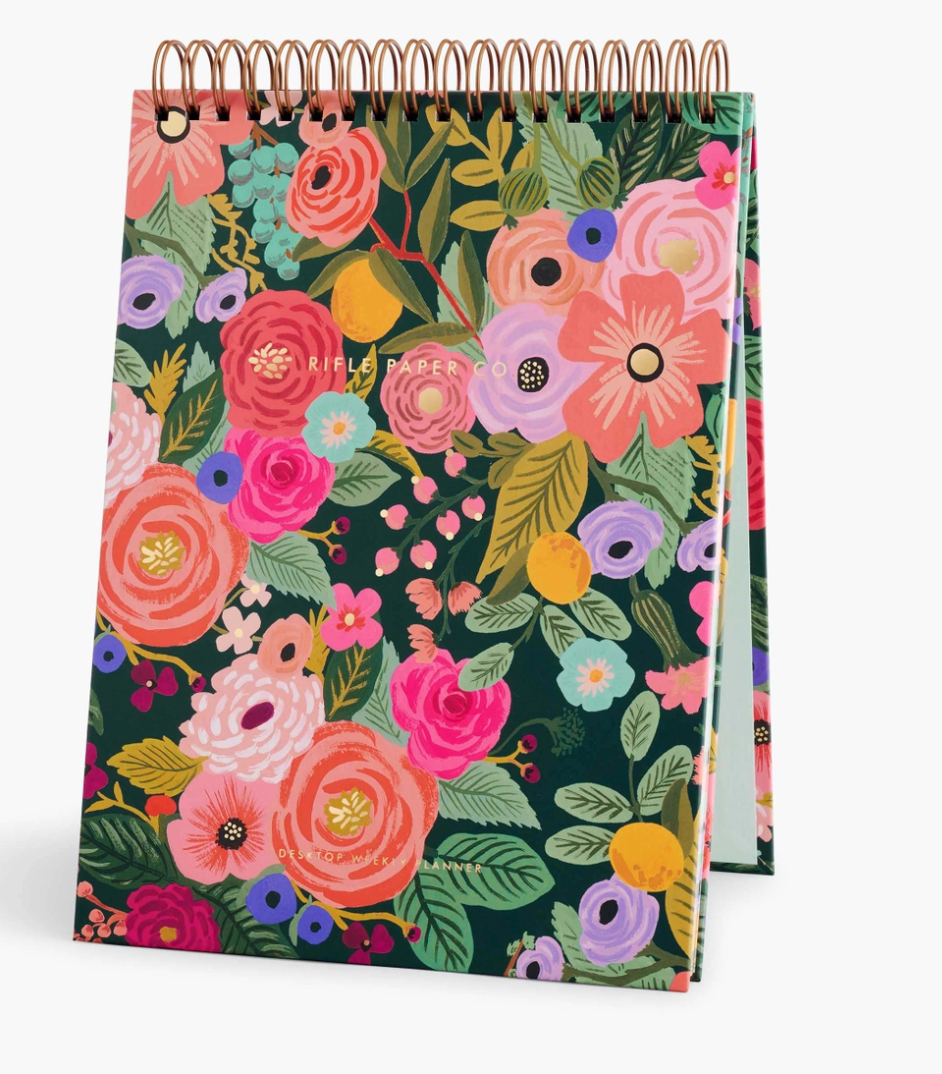 Garden Party Desktop Weekly Planner