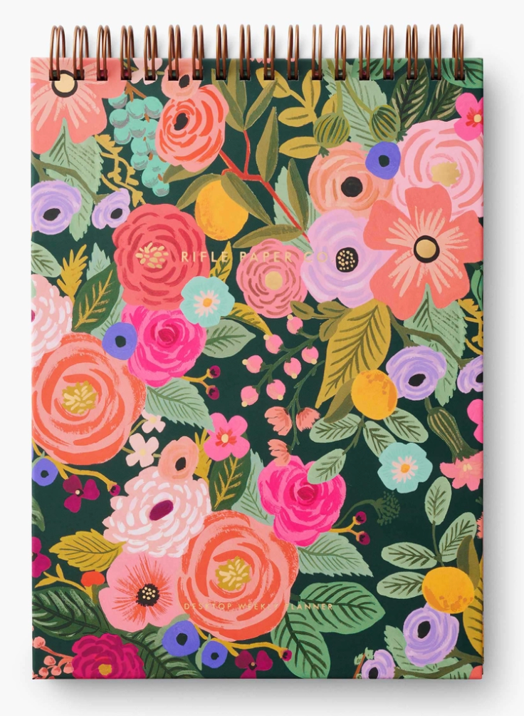 Garden Party Desktop Weekly Planner
