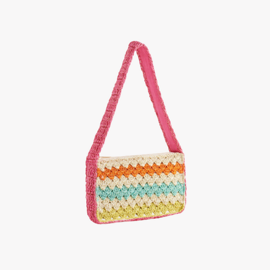 Luna Crochet Shoulder Bag