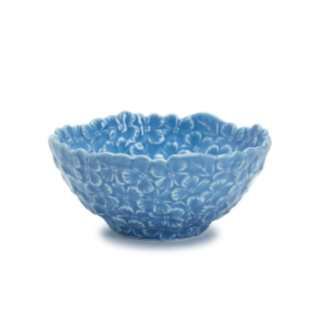 Blue Hydrangea Tidbit Bowl