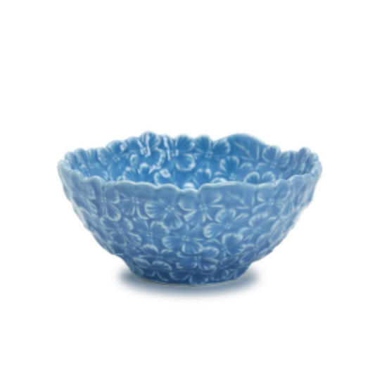 Blue Hydrangea Tidbit Bowl