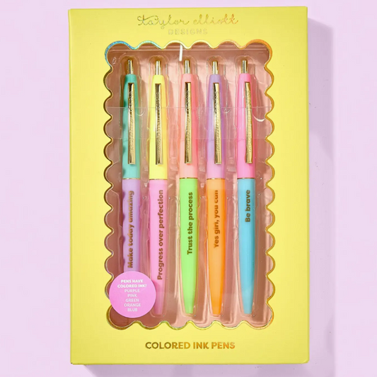 Motivational Affirmations Pen Set