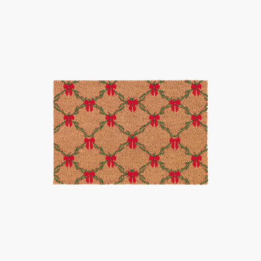 Holiday Trellis Door Mat