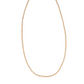 3mm Gold Beaded Necklace