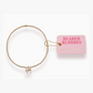 Gold Bow Charm Bracelet