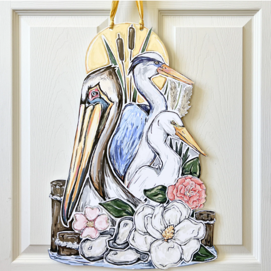 Southern Marshland Door Hanger