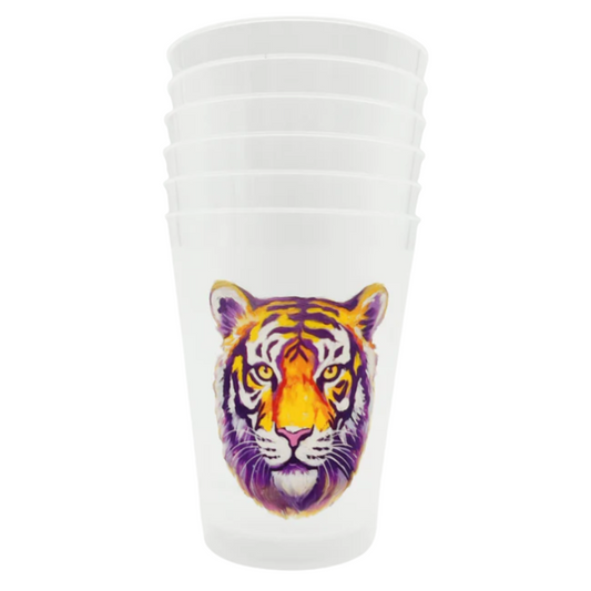 Tiger Head Party Cup Set