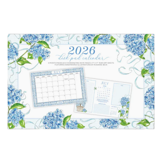 Handpainted Garden Party Calendar 2026