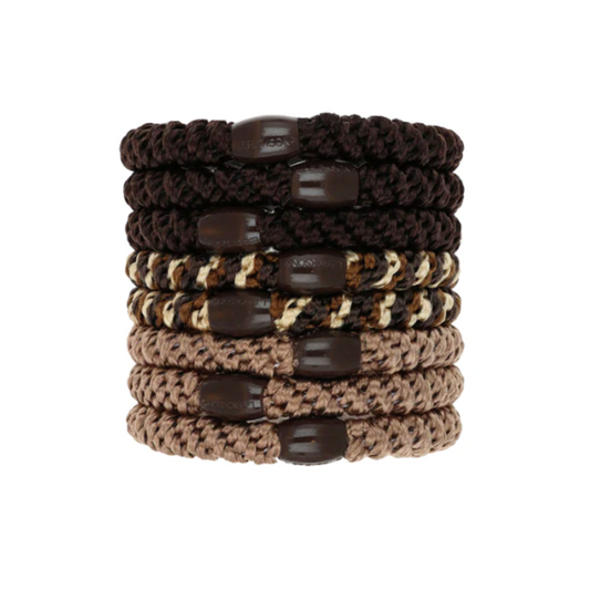 Toffee Grab & Go Ponytail Holders